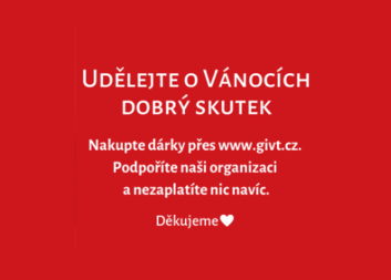 Podpořte nás, když nakupujete pod stromeček a na sváteční stůl